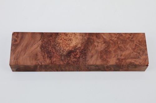 Sekwoja czeczot Sequoia Redwood Burl stabilizowane drewno na rękojeść noża stabilized wood for knife