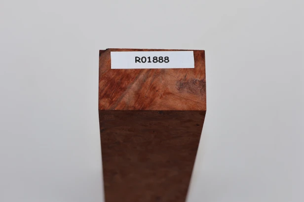 Sekwoja czeczot Sequoia Redwood Burl stabilizowane drewno na rękojeść noża stabilized wood for knife