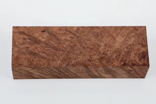 Sekwoja czeczot Sequoia Redwood Burl stabilizowane drewno na rękojeść noża stabilized wood for knife