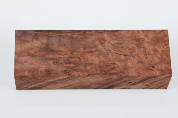 Sekwoja czeczot Sequoia Redwood Burl stabilizowane drewno na rękojeść noża stabilized wood for knife