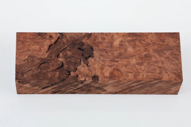 Sekwoja czeczot Sequoia Redwood Burl stabilizowane drewno na rękojeść noża stabilized wood for knife
