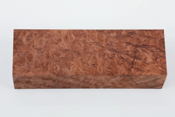 Sekwoja czeczot Sequoia Redwood Burl stabilizowane drewno na rękojeść noża stabilized wood for knife