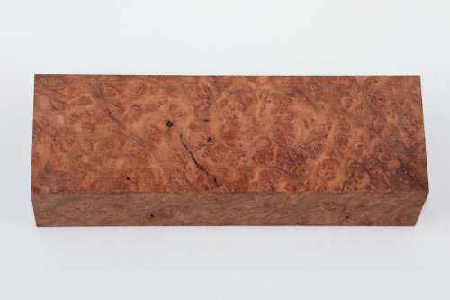 Sekwoja czeczot Sequoia Redwood Burl stabilizowane drewno na rękojeść noża stabilized wood for knife