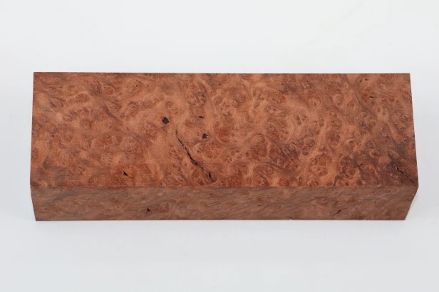 Sekwoja czeczot Sequoia Redwood Burl stabilizowane drewno na rękojeść noża stabilized wood for knife