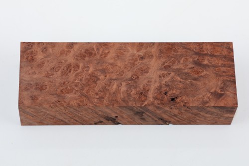 Sekwoja czeczot Sequoia Redwood Burl stabilizowane drewno na rękojeść noża stabilized wood for knife
