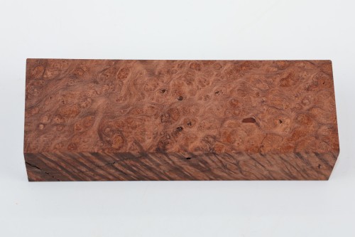Sekwoja czeczot Sequoia Redwood Burl stabilizowane drewno na rękojeść noża stabilized wood for knife