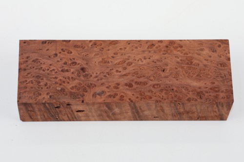 Sekwoja czeczot Sequoia Redwood Burl stabilizowane drewno na rękojeść noża stabilized wood for knife
