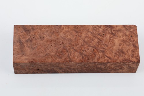 Sekwoja czeczot Sequoia Redwood Burl stabilizowane drewno na rękojeść noża stabilized wood for knife