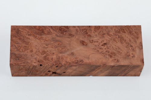 Sekwoja czeczot Sequoia Redwood Burl stabilizowane drewno na rękojeść noża stabilized wood for knife