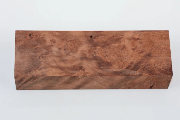 Sekwoja czeczot Sequoia Redwood Burl stabilizowane drewno na rękojeść noża stabilized wood for knife