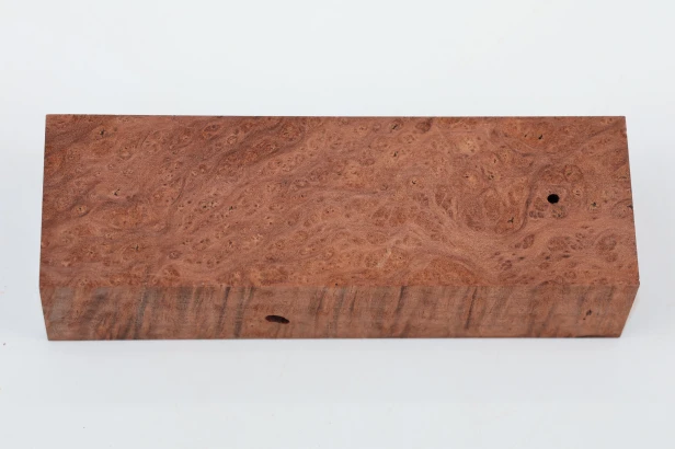 Sekwoja czeczot Sequoia Redwood Burl stabilizowane drewno na rękojeść noża stabilized wood for knife