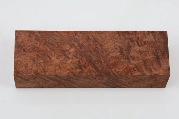 Sekwoja czeczot Sequoia Redwood Burl stabilizowane drewno na rękojeść noża stabilized wood for knife