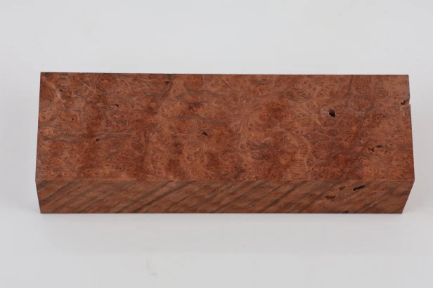 Sekwoja czeczot Sequoia Redwood Burl stabilizowane drewno na rękojeść noża stabilized wood for knife