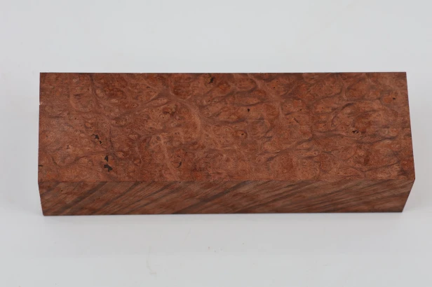 Sekwoja czeczot Sequoia Redwood Burl stabilizowane drewno na rękojeść noża stabilized wood for knife