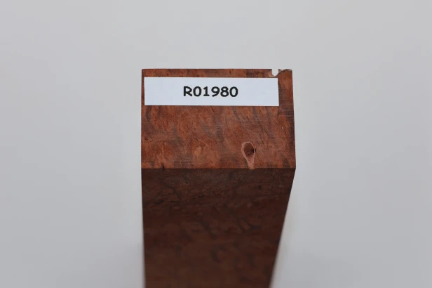 Sekwoja czeczot Sequoia Redwood Burl stabilizowane drewno na rękojeść noża stabilized wood for knife