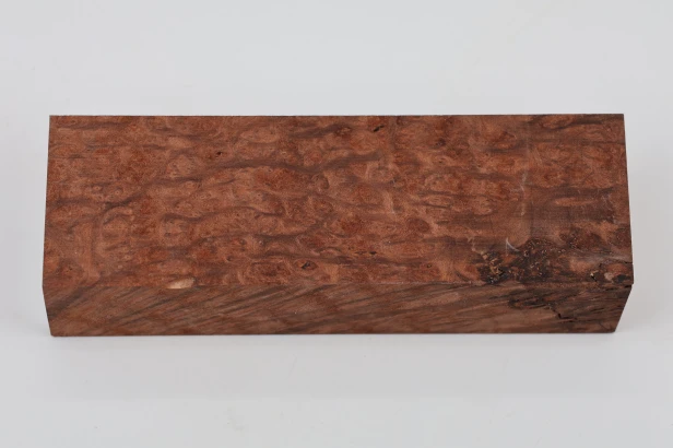 Sekwoja czeczot Sequoia Redwood Burl stabilizowane drewno na rękojeść noża stabilized wood for knife