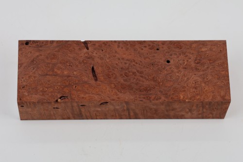 Sekwoja czeczot Sequoia Redwood Burl stabilizowane drewno na rękojeść noża stabilized wood for knife