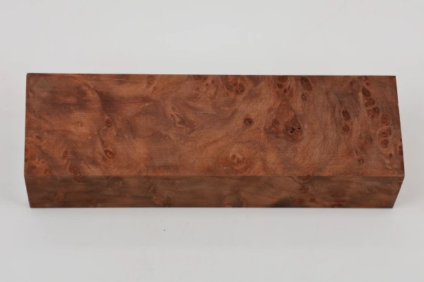 Sekwoja czeczot Sequoia Redwood Burl stabilizowane drewno na rękojeść noża stabilized wood for knife