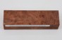 Sekwoja czeczot Sequoia Redwood Burl stabilizowane drewno na rękojeść noża stabilized wood for knife