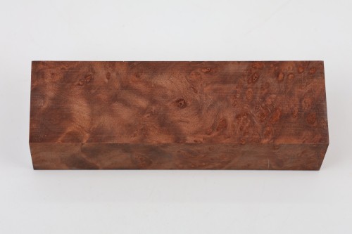 Sekwoja czeczot Sequoia Redwood Burl stabilizowane drewno na rękojeść noża stabilized wood for knife