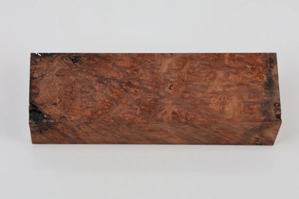 Sekwoja czeczot Sequoia Redwood Burl stabilizowane drewno na rękojeść noża stabilized wood for knife
