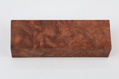 Sekwoja czeczot Sequoia Redwood Burl stabilizowane drewno na rękojeść noża stabilized wood for knife