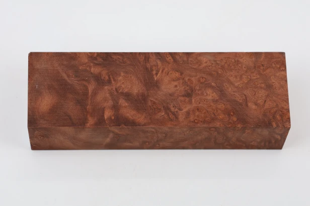 Sekwoja czeczot Sequoia Redwood Burl stabilizowane drewno na rękojeść noża stabilized wood for knife