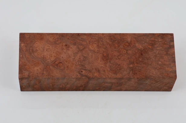 Sekwoja czeczot Sequoia Redwood Burl stabilizowane drewno na rękojeść noża stabilized wood for knife