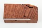 Sekwoja czeczot Sequoia Redwood Burl stabilizowane drewno na biżuterię stabilized wood for jewelry