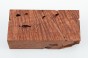 Sekwoja czeczot Sequoia Redwood Burl stabilizowane drewno na biżuterię stabilized wood for jewelry