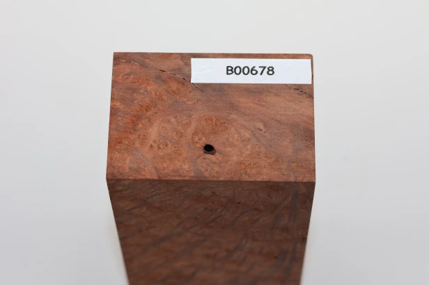 Sekwoja czeczot Sequoia Redwood Burl stabilizowane drewno na biżuterię stabilized wood for jewelry