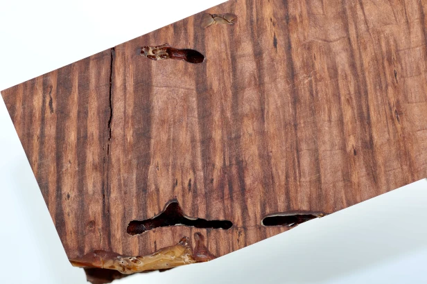 Sekwoja czeczot Sequoia Redwood Burl stabilizowane drewno na biżuterię stabilized wood for jewelry
