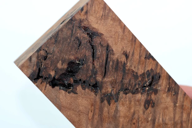 Sekwoja czeczot Sequoia Redwood Burl stabilizowane drewno na biżuterię stabilized wood for jewelry