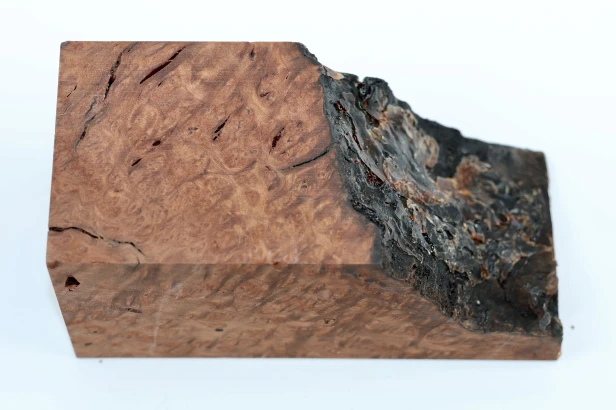 Sekwoja czeczot Sequoia Redwood Burl stabilizowane drewno na biżuterię stabilized wood for jewelry
