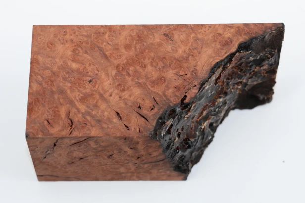 Sekwoja czeczot Sequoia Redwood Burl stabilizowane drewno na biżuterię stabilized wood for jewelry