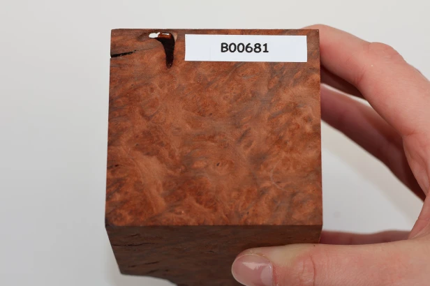 Sekwoja czeczot Sequoia Redwood Burl stabilizowane drewno na biżuterię stabilized wood for jewelry