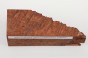 Sekwoja czeczot Sequoia Redwood Burl stabilizowane drewno na biżuterię stabilized wood for jewelry