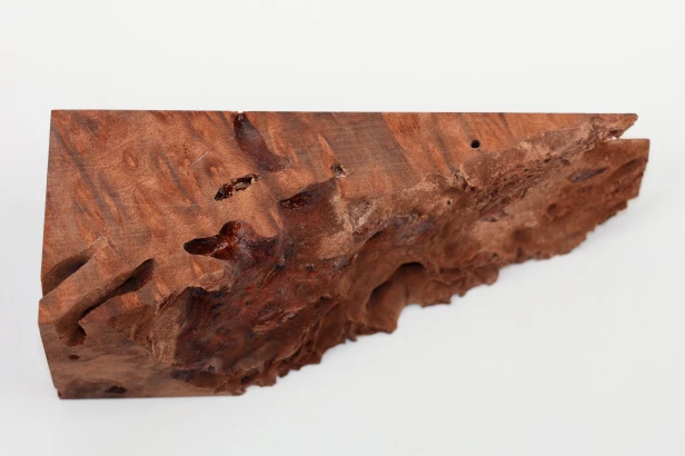 Sekwoja czeczot Sequoia Redwood Burl stabilizowane drewno na biżuterię stabilized wood for jewelry