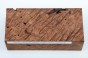 Sekwoja czeczot Sequoia Redwood Burl stabilizowane drewno na biżuterię stabilized wood for jewelry