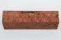Sekwoja czeczot Sequoia Redwood Burl stabilizowane drewno na biżuterię stabilized wood for jewelry