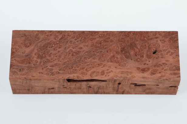 Sekwoja czeczot Sequoia Redwood Burl stabilizowane drewno na biżuterię stabilized wood for jewelry