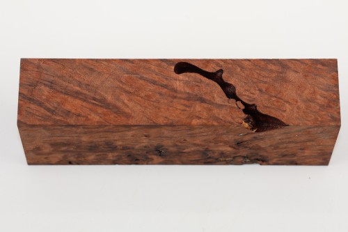 Sekwoja czeczot Sequoia Redwood Burl stabilizowane drewno na biżuterię stabilized wood for jewelry