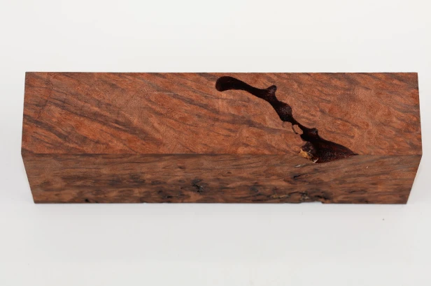 Sekwoja czeczot Sequoia Redwood Burl stabilizowane drewno na biżuterię stabilized wood for jewelry