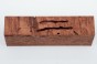 Sekwoja czeczot Sequoia Redwood Burl stabilizowane drewno na biżuterię stabilized wood for jewelry