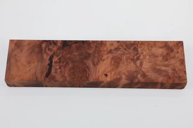 Sekwoja czeczot Sequoia Redwood Burl stabilizowane drewno na biżuterię stabilized wood for jewelry