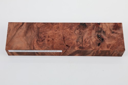 Sekwoja czeczot Sequoia Redwood Burl stabilizowane drewno na biżuterię stabilized wood for jewelry