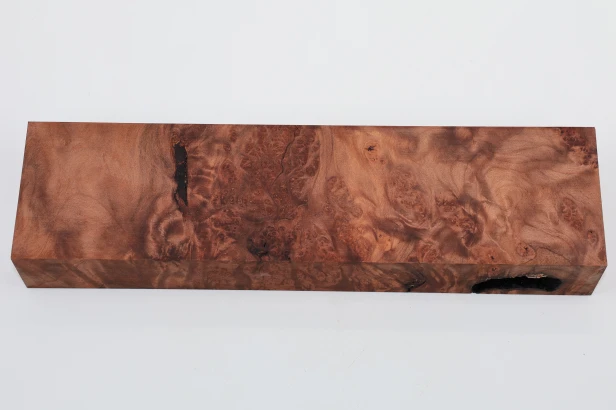 Sekwoja czeczot Sequoia Redwood Burl stabilizowane drewno na biżuterię stabilized wood for jewelry