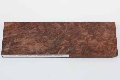 Sekwoja czeczot Sequoia Redwood Burl stabilizowane drewno na biżuterię stabilized wood for jewelry