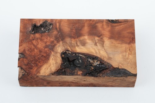 Sekwoja czeczot Sequoia Redwood Burl stabilizowane drewno na biżuterię stabilized wood for jewelry