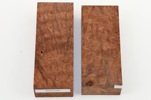 Sekwoja czeczot Sequoia Redwood Burl stabilizowane drewno na biżuterię stabilized wood for jewelry